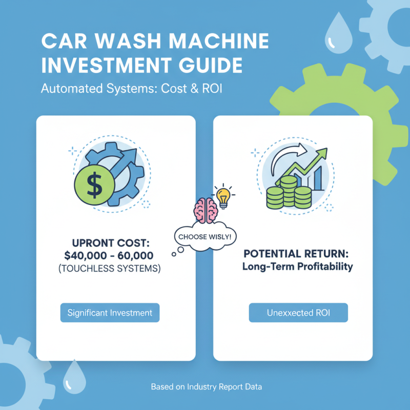 How to Estimate Car Wash Machine Cost Effectively?