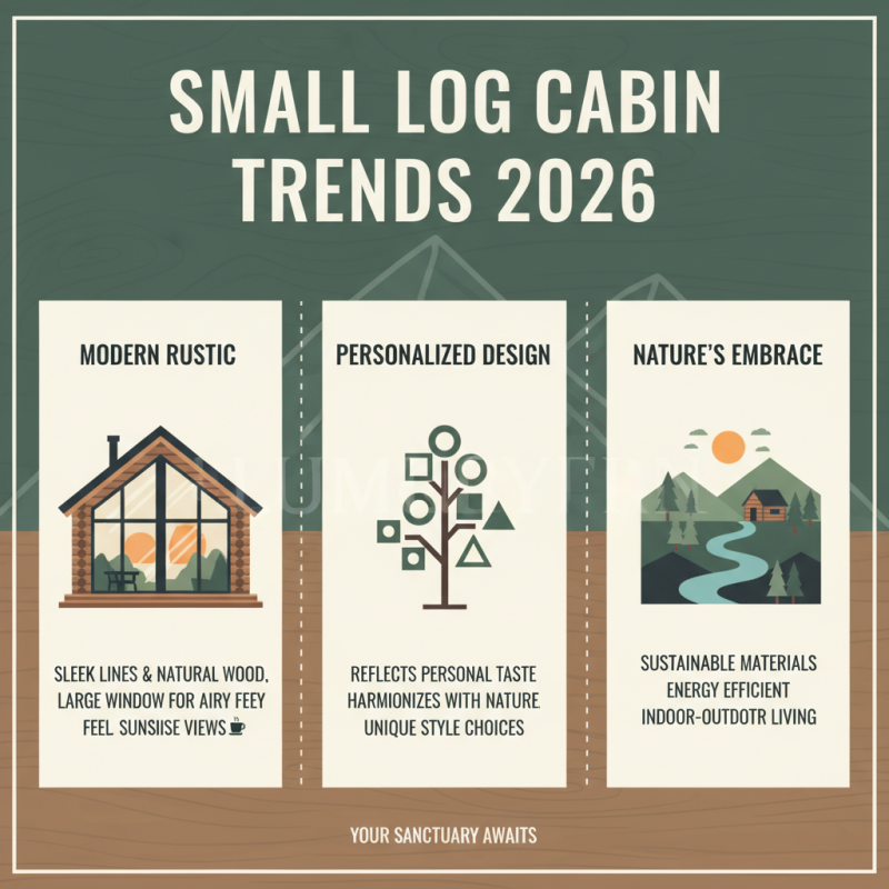 2026 Top Small Log Cabins Trends and Design Ideas?