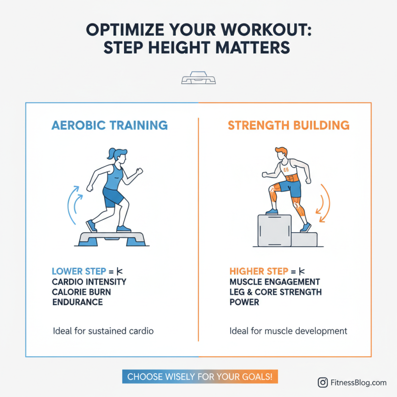 Why Does Exercise Step Height Matter for Your Fitness Goals?