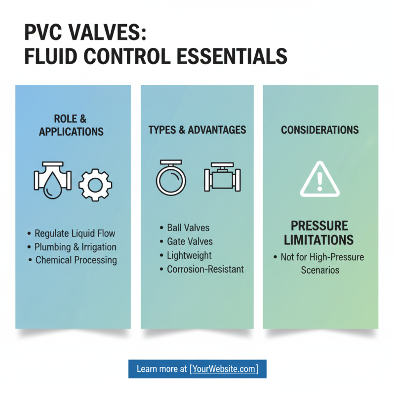 What is PVC Valves and How Do They Work in Various Applications?