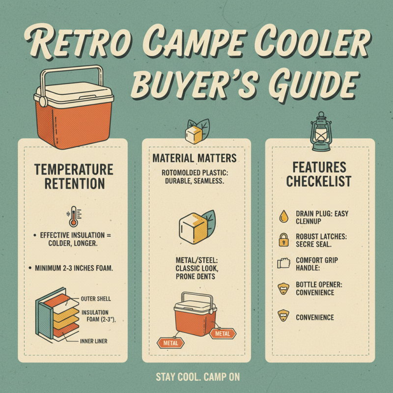 Best Retro Cooler Box for Camping Essentials and Tips?