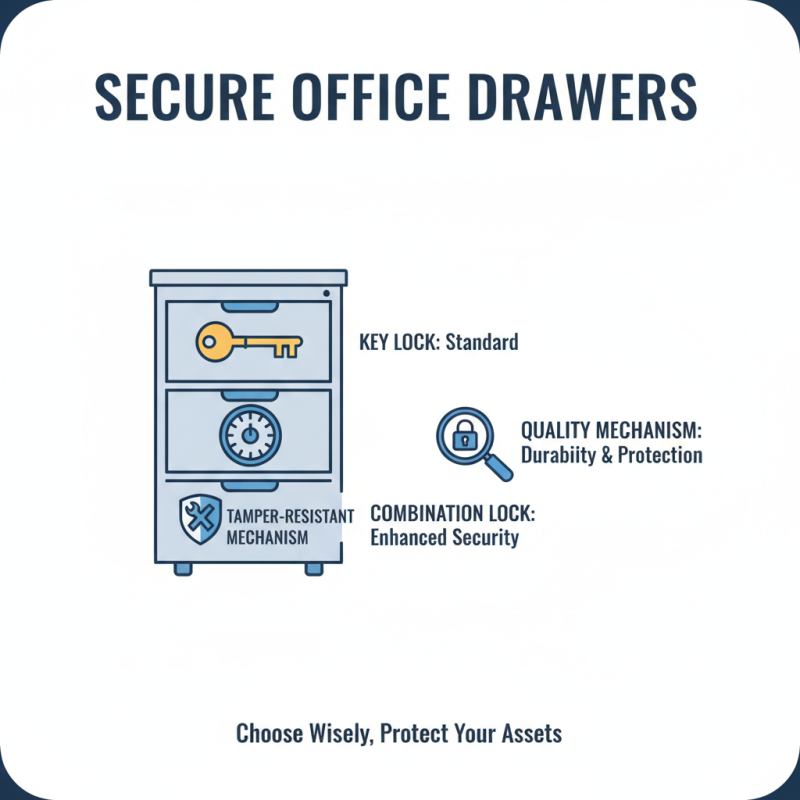 How to Choose Office Drawers With Lock for Secure Storage Options?