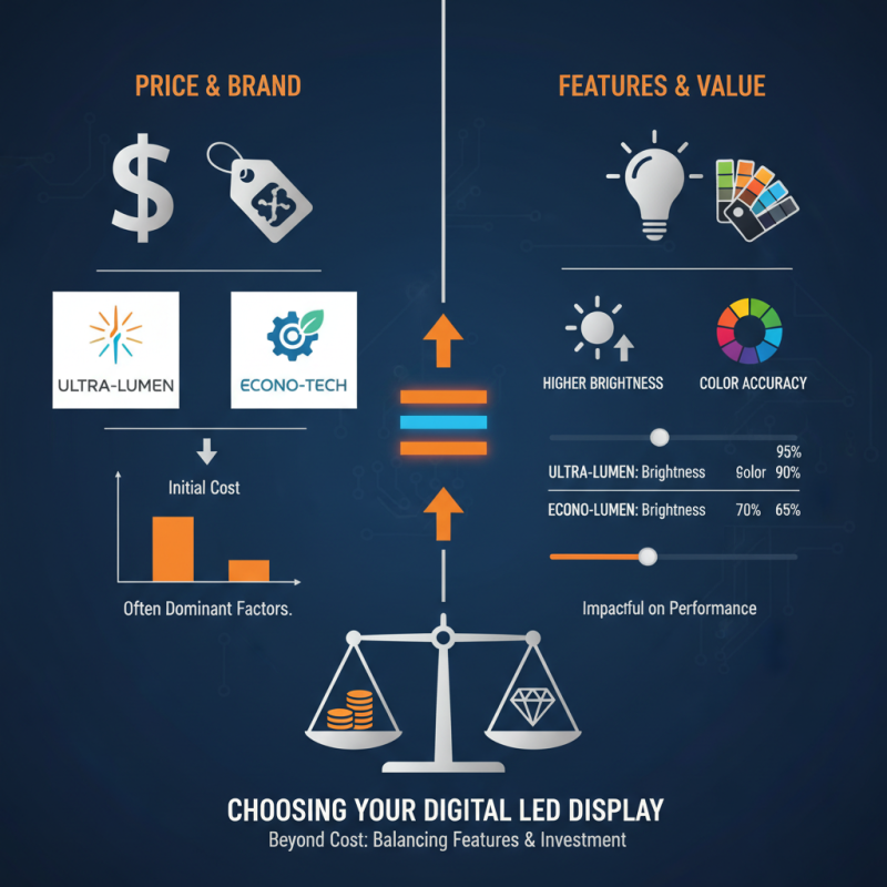 How to Choose the Best Digital Led Display for Your Needs?