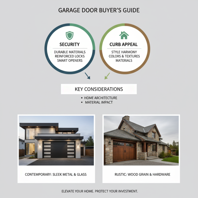 Best 10 Garage Doors for Maximum Curb Appeal and Security?