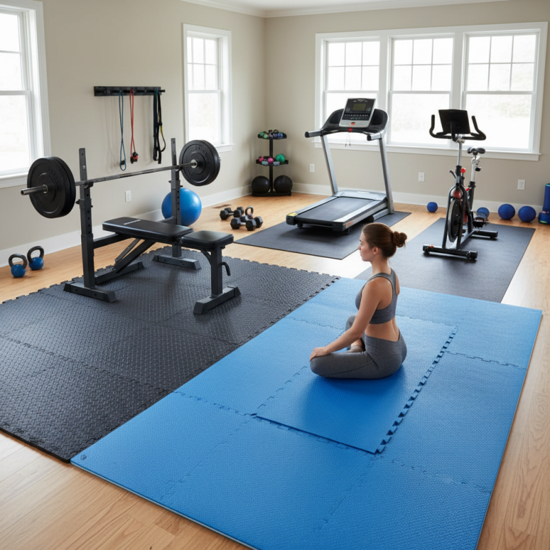 What is the Best Gym Flooring Mats for Home Workouts?