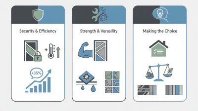 How to Choose the Best Aluminium Front Doors for Your Home?