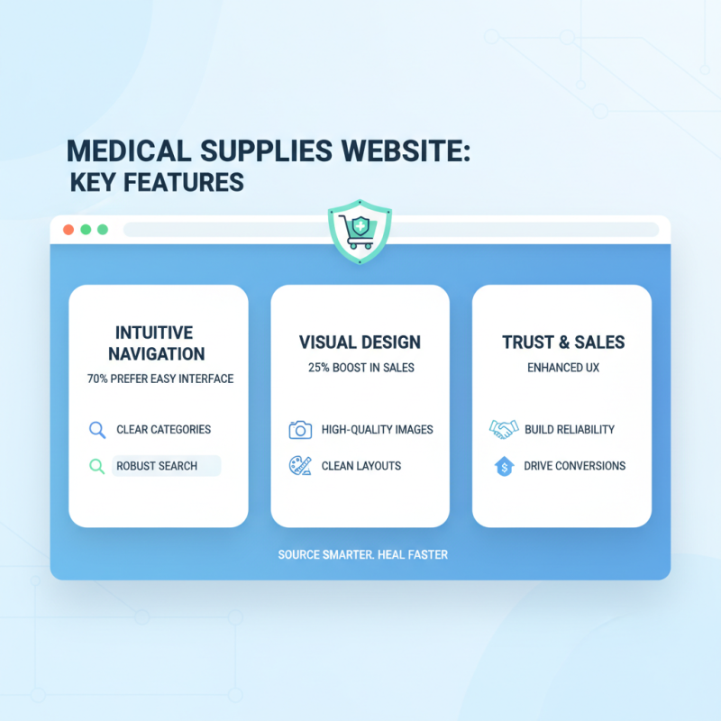 Top Medical Supplies Website Features and Benefits to Consider?