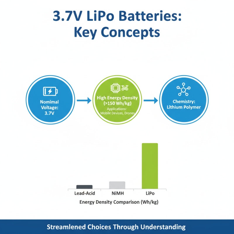 How to Choose the Right 3.7 V Lipo Battery for Your Needs?