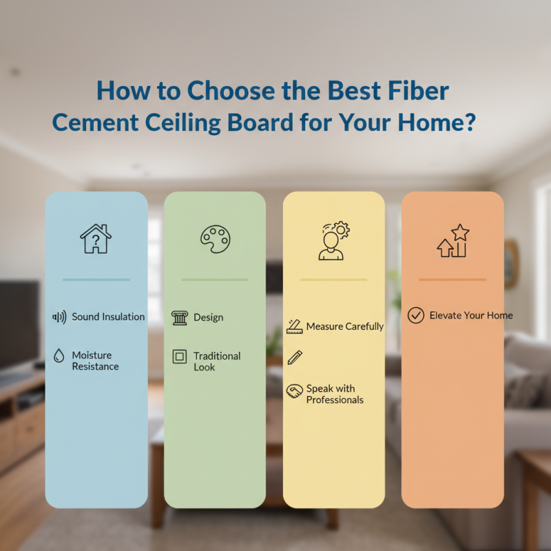 How to Choose the Best Fiber Cement Ceiling Board for Your Home?