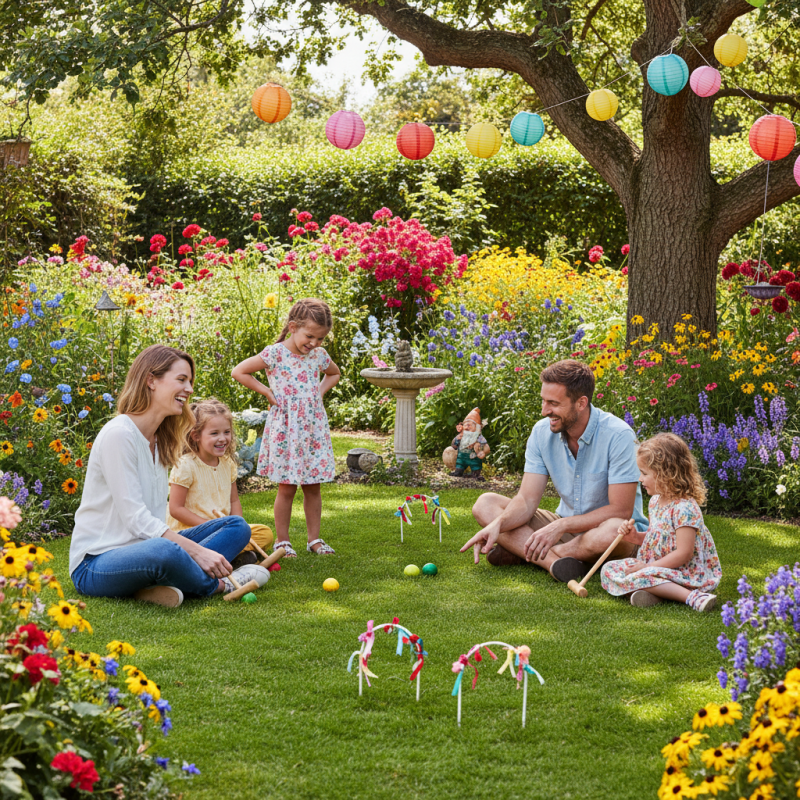 How to Play Miniature Croquet in Your Backyard Garden?