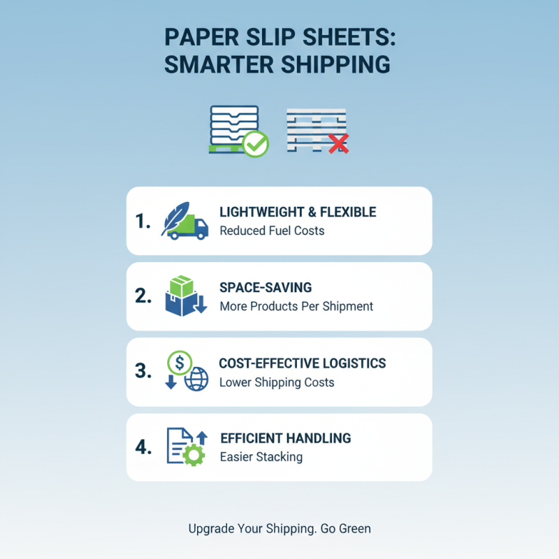 Why Use Paper Slip Sheets for Efficient Shipping and Handling?