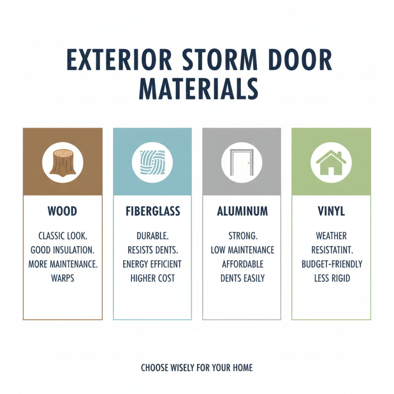 Essential Tips for Choosing the Right Exterior Storm Doors?