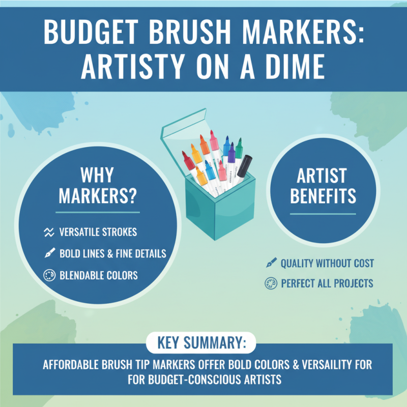 Best Cheap Brush Tip Markers for Art and Calligraphy?