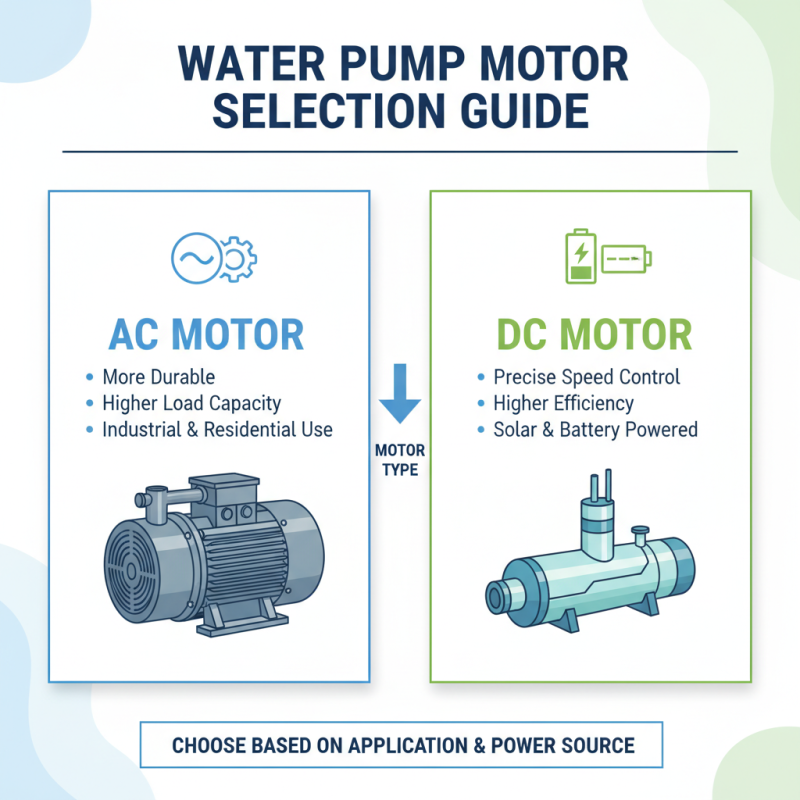 Top 10 Water Pump Motors for Efficient Performance?