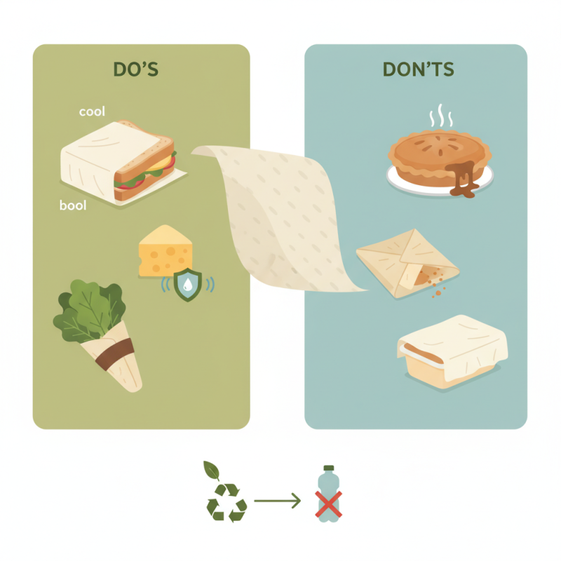 How to Use Wax Paper for Food Wrapping Effectively?