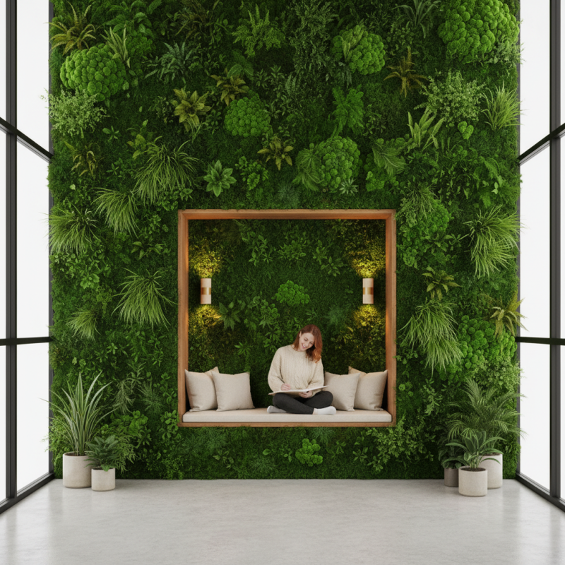 How to Create a Stunning Green Grass Wall for Your Space?