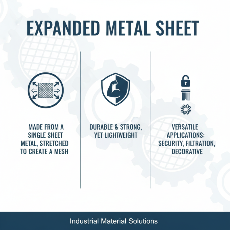 How to Use Expanded Metal Sheet for Various Applications?
