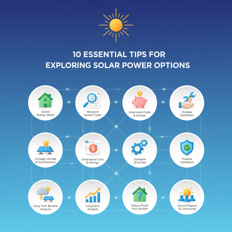 10 Essential Tips for Exploring Solar Power Options Today?