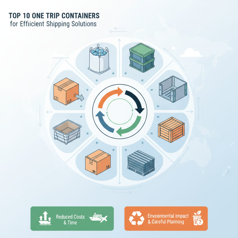 Top 10 One Trip Containers for Efficient Shipping Solutions