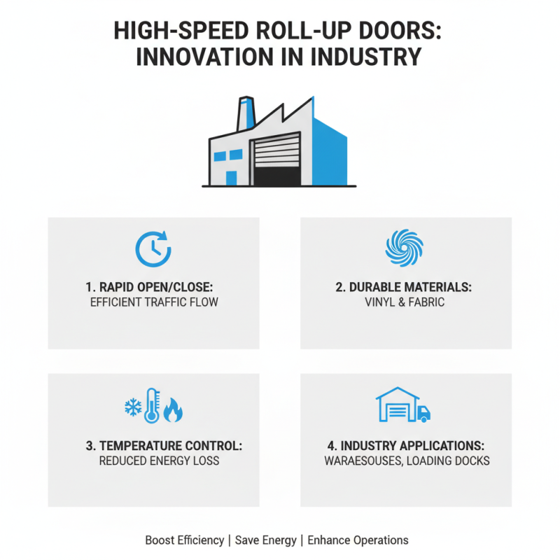 What is High Speed Roll Up Doors and How Do They Work?