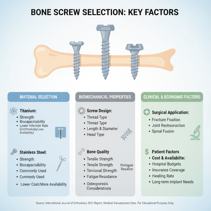 How to Choose the Right Bone Screws for Your Medical Needs?