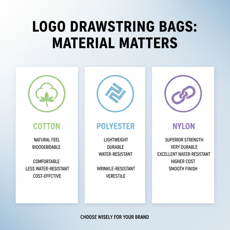 How to Choose the Best Logo Drawstring Bags in China for Your Brand?
