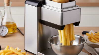 How to Use an Electric French Fry Cutter for Perfect Fries?