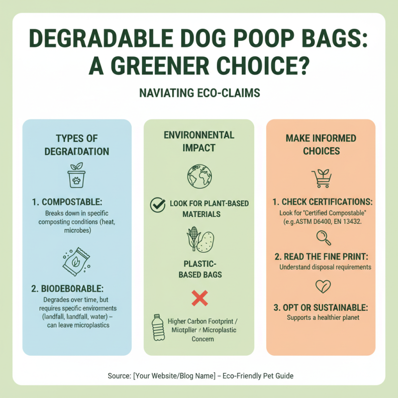 How to Choose the Best Degradable Poop Bags for Your Pet?