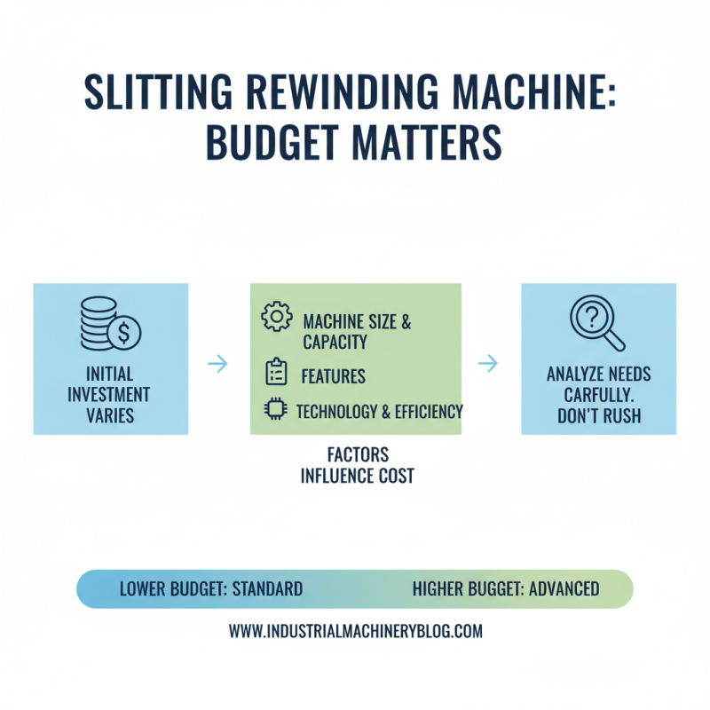 How to Choose the Best Slitting Rewinding Machine for Your Needs?