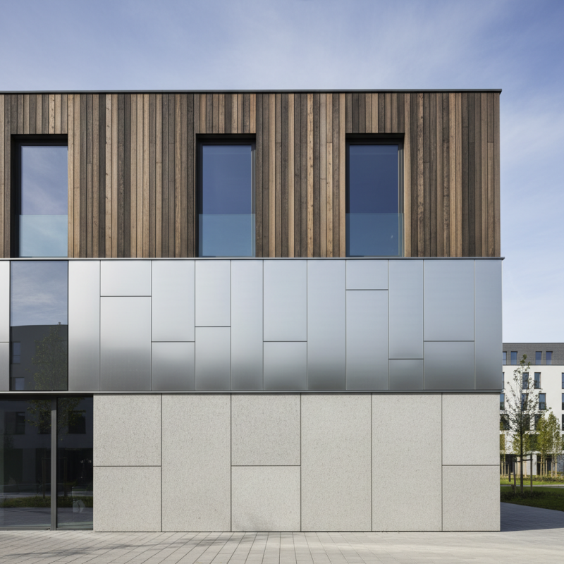 Top Types of Wall Cladding Panels for Modern Architecture?