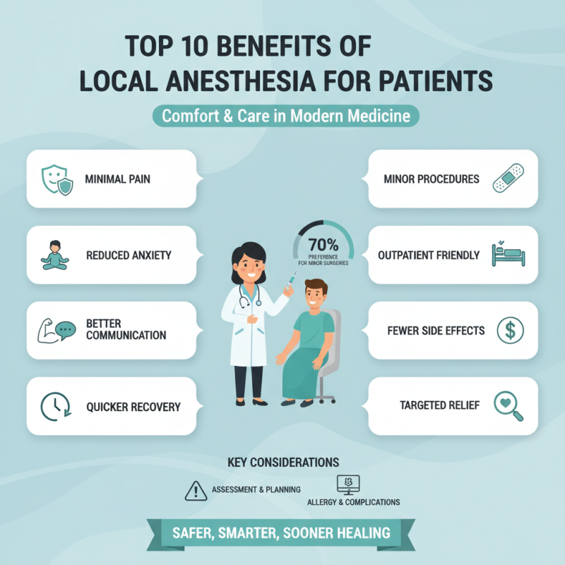 Top 10 Benefits of Local Anesthesia for Patients?