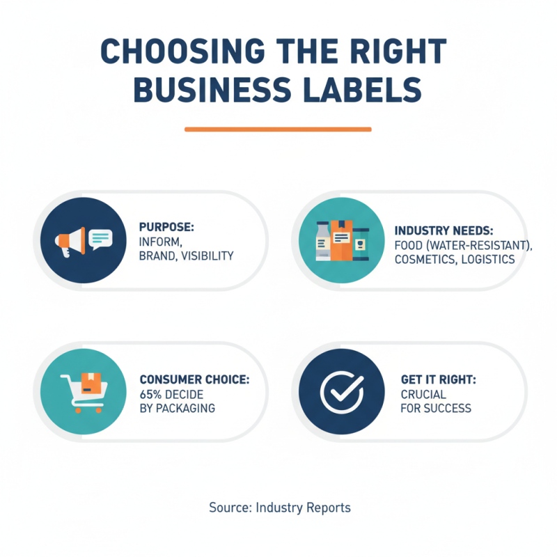 How to Order Printed Labels for Your Business Needs?