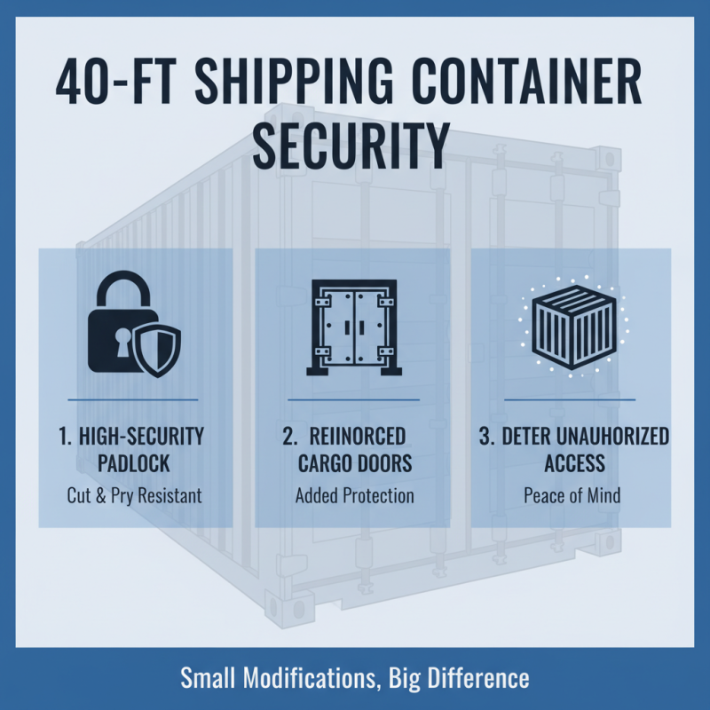How to Use a 40 ft Container for Shipping and Storage Solutions?