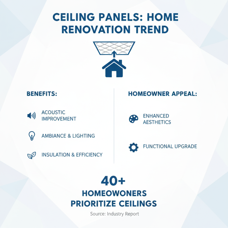 Why Choose Ceiling Panels for Your Home Renovation?