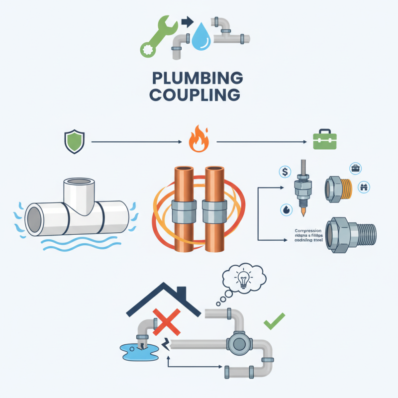 What is a plumbing coupling and how does it work?
