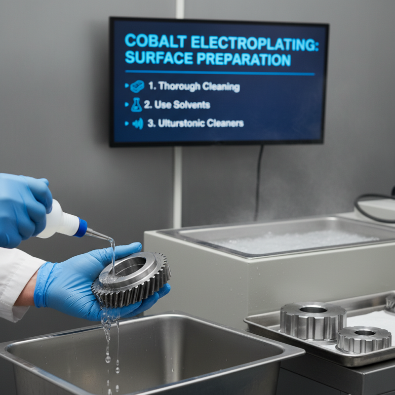 How to Perform Cobalt Electroplating for Durable Metal Finishing?