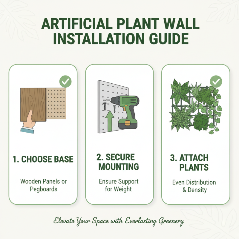 How to Create Stunning Artificial Plants Wall for Your Home?