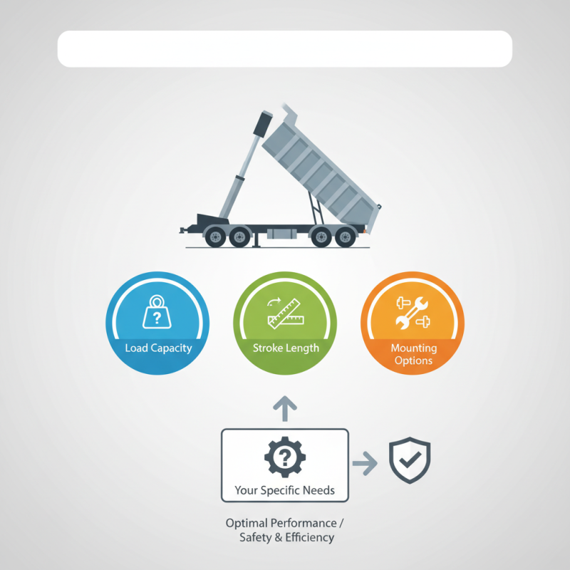 How to Choose the Right Hydraulic Cylinder for Your Trailer?