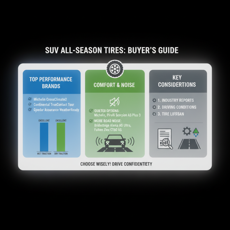 How to Choose the Best All Season SUV Tires for Your Vehicle?