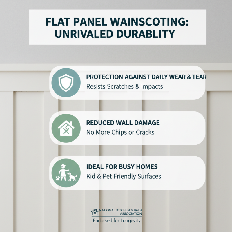 Top Benefits of Flat Panel Wainscoting for Home Interiors?