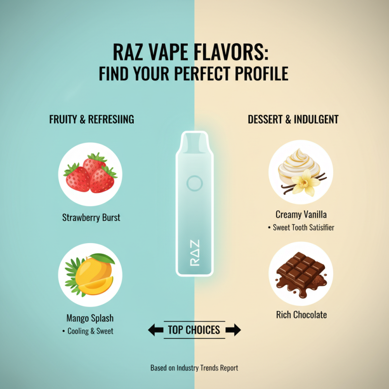 How to Choose the Best Raz Vape Flavors for Your Taste?