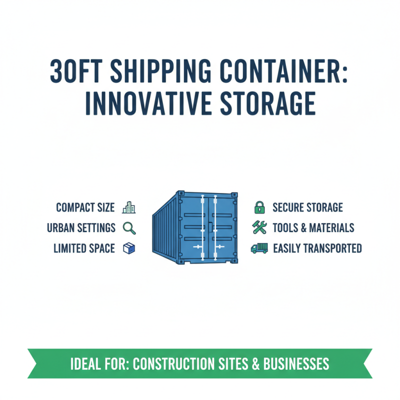 Top Uses for 30ft Shipping Container in Modern Projects?