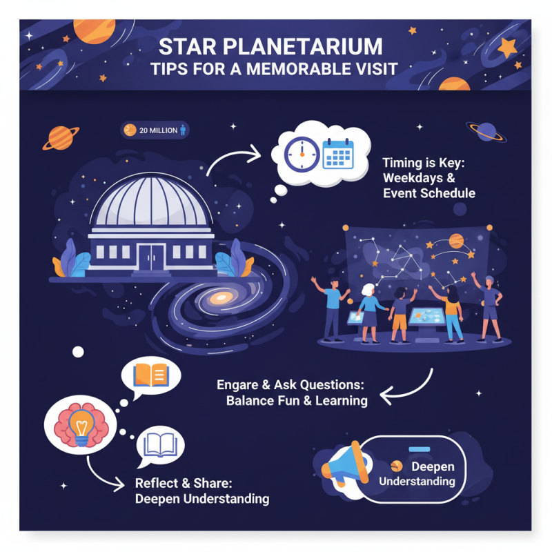 Star Planetarium Tips for a Memorable Visit
