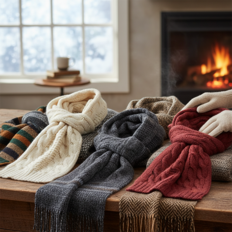 How to Choose the Best Wool Knitted Scarves for Winter?