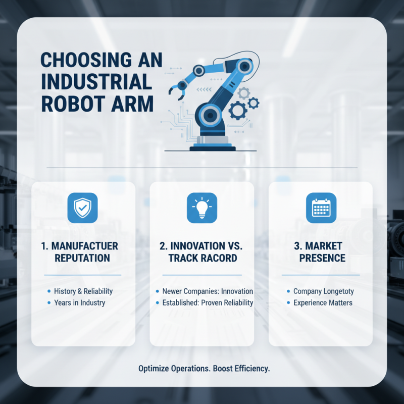 How to Choose the Right Industrial Robot Arm for Your Needs?