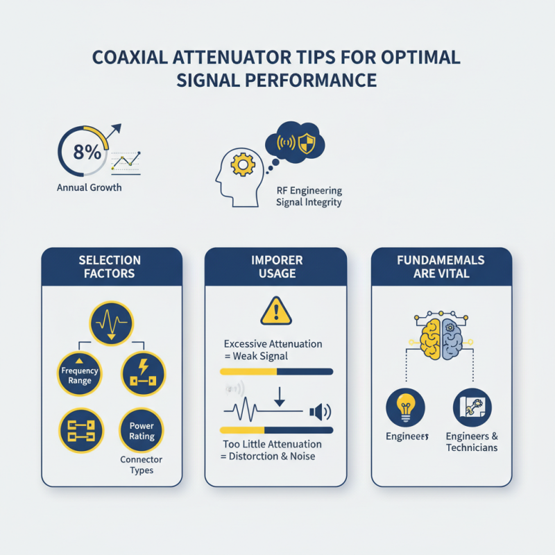 Coaxial Attenuator Tips for Optimal Signal Performance?