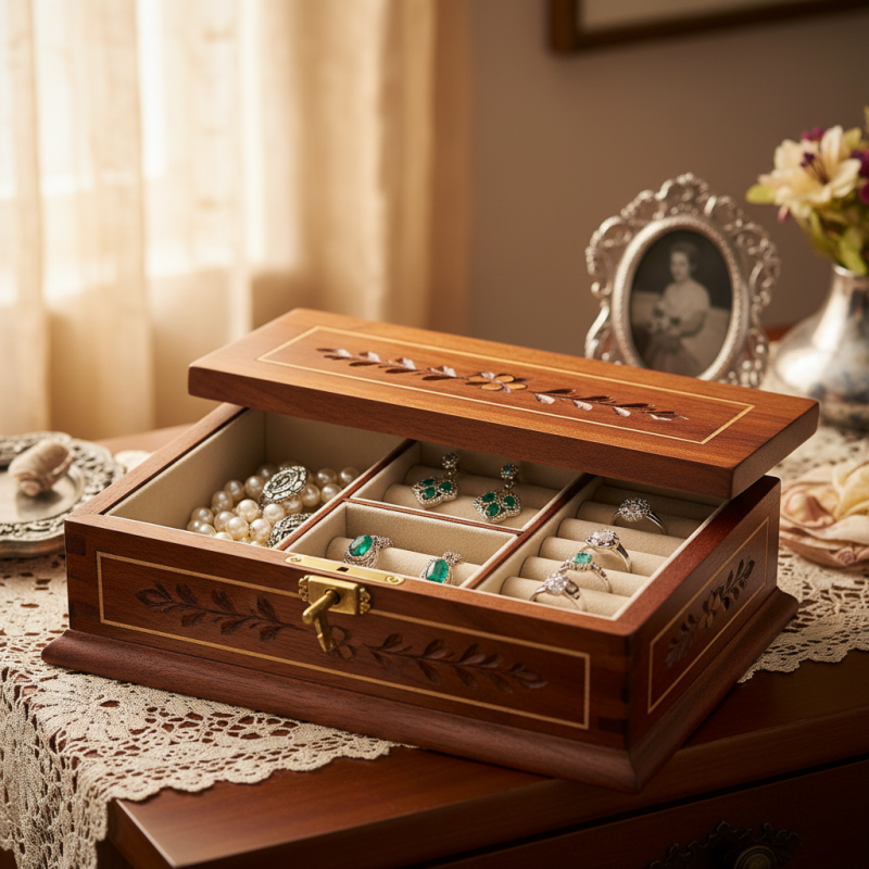 Top 10 Benefits of Using a Wooden Jewelry Box for Storage