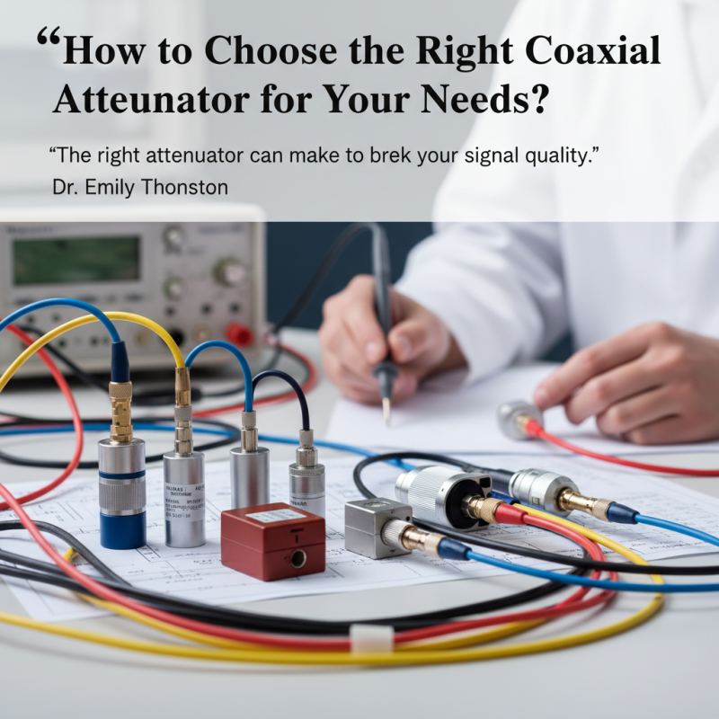 How to Choose the Right Coaxial Attenuator for Your Needs?
