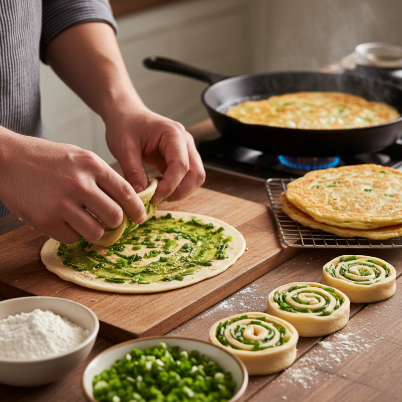 How to Make Perfect Green Onion Pancakes at Home?