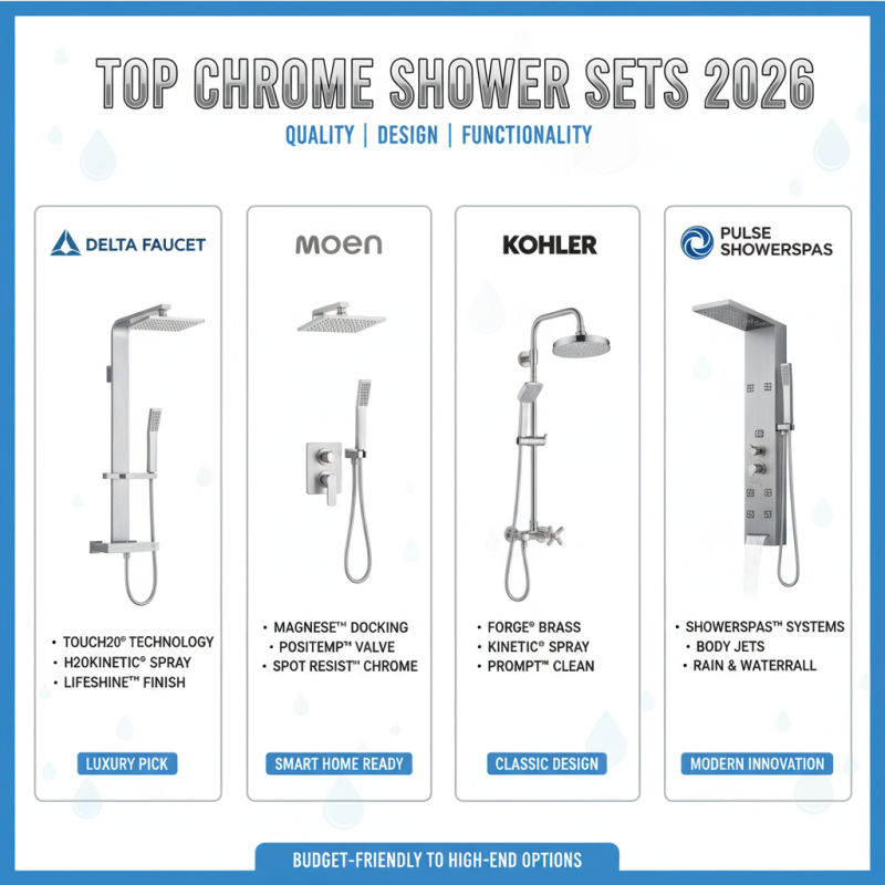 2026 Best Chrome Shower Set Which One Should You Choose?